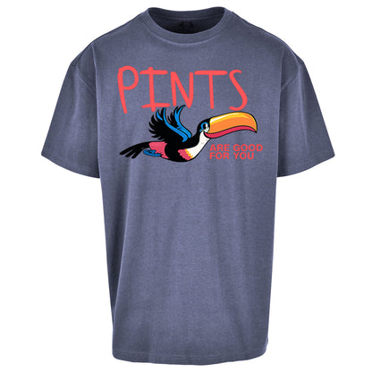 Pints Are Good For You Guinness Oversized T Shirt
