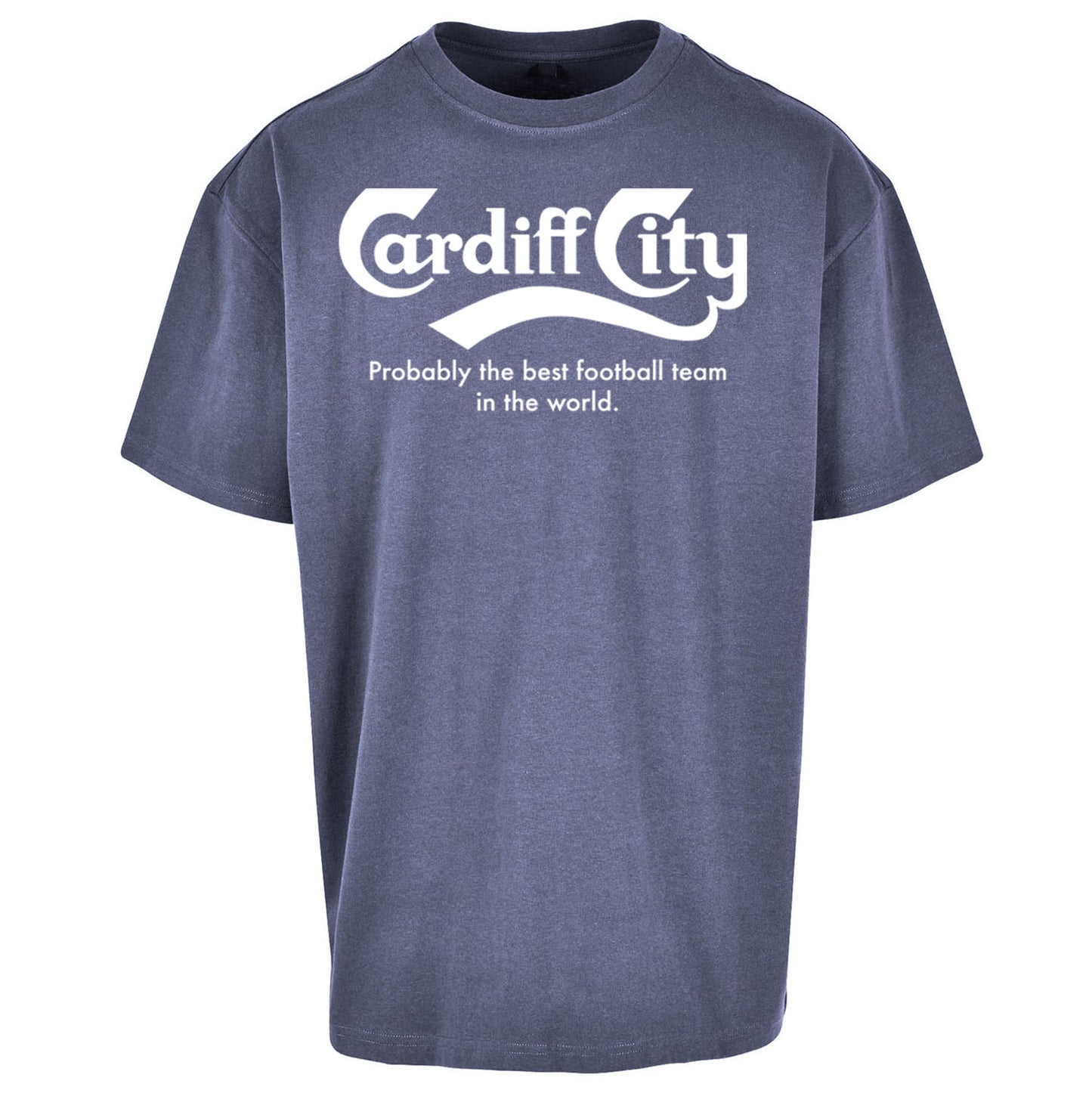 Cardiff City FC Football Oversized T Shirt 