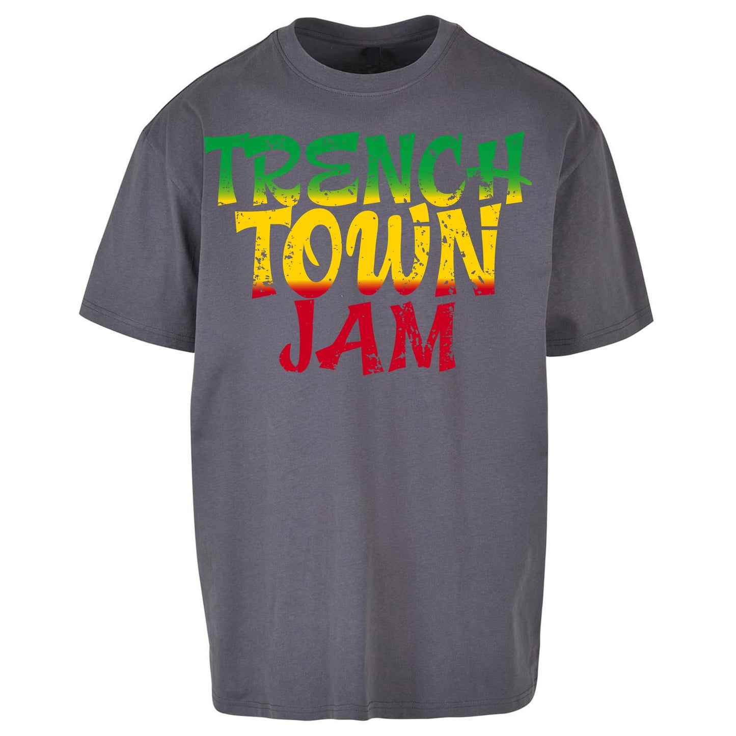 Trench Town Jamaica  Oversized T Shirt