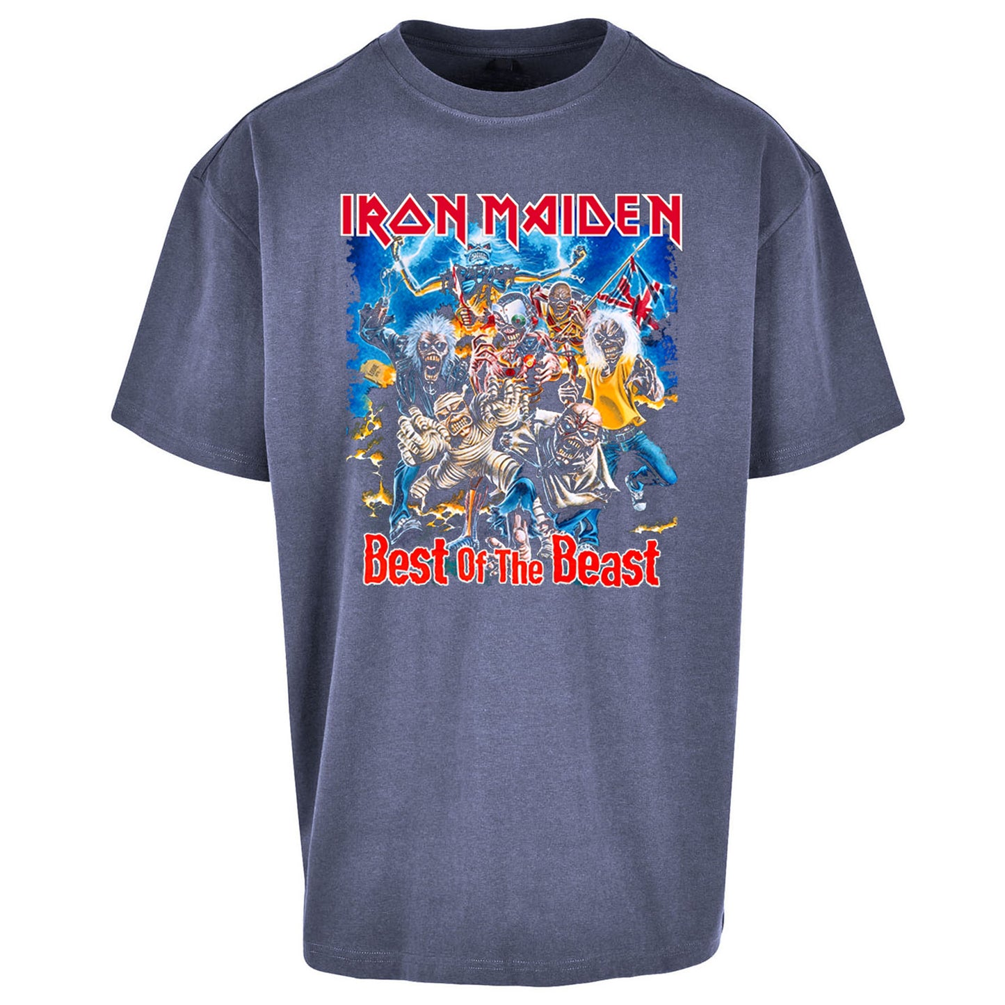 Iron Maiden Best Of The Beast Oversized T Shirt
