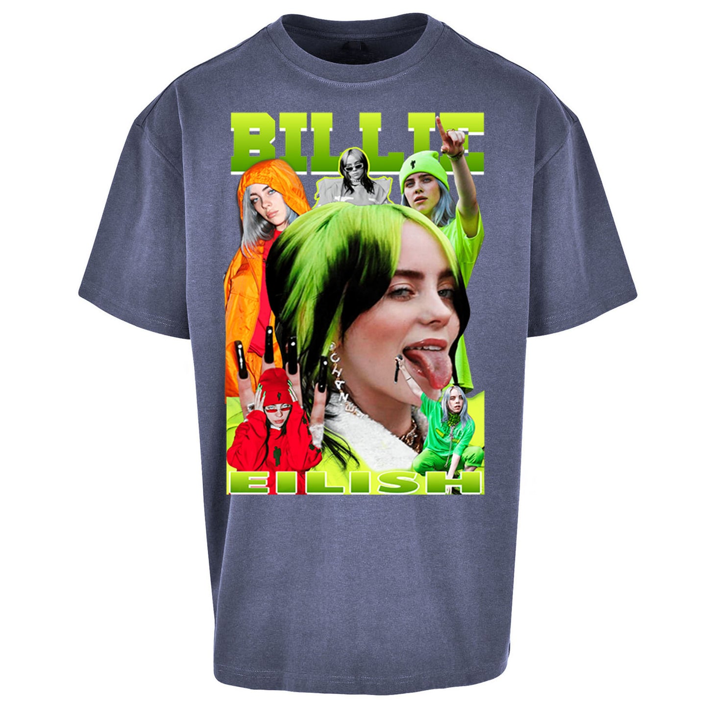 Billie Eilish Green Oversized T Shirt