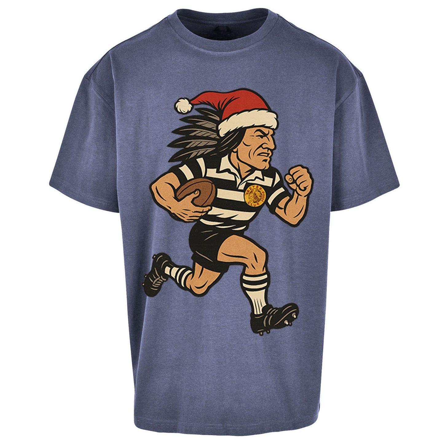Newcastle Falcons Christmas Oversized T Shirt