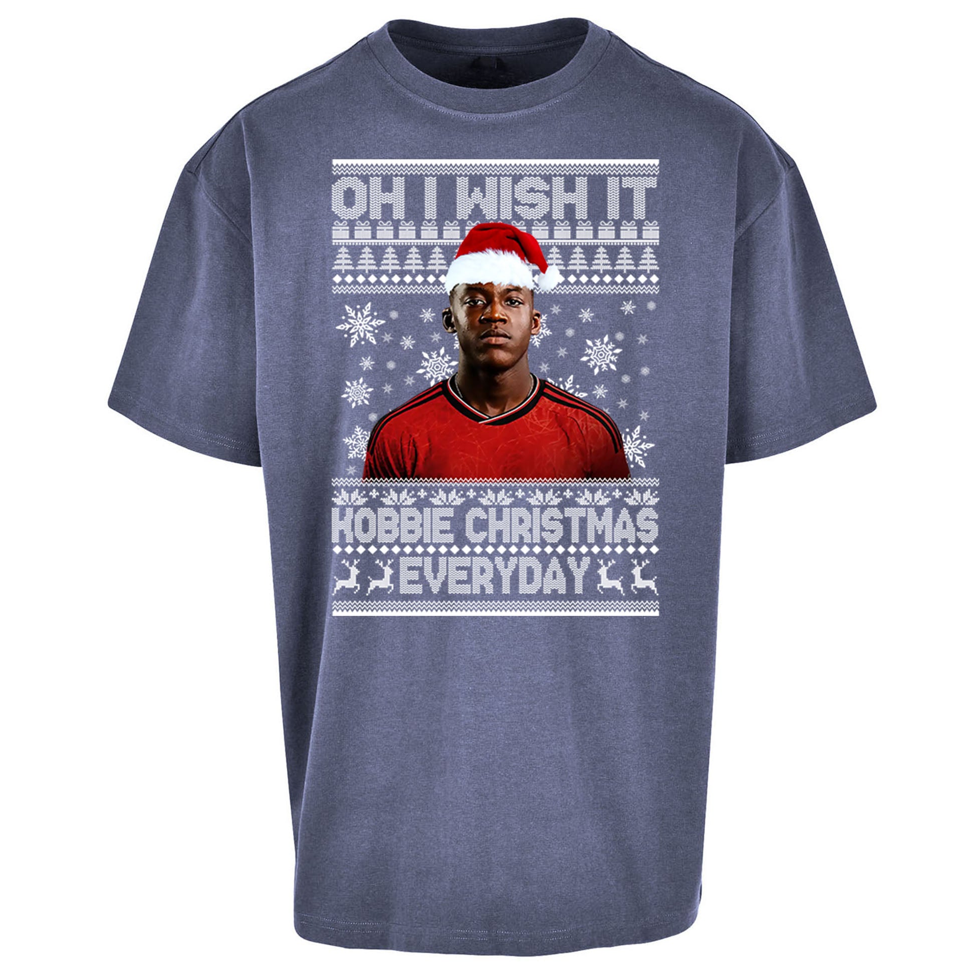 Kobbie Mainoo Christmas Oversized T Shirt