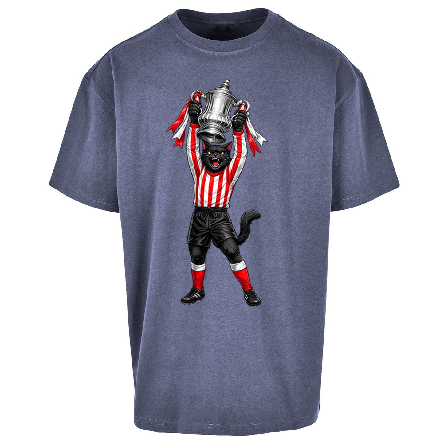 Sunderland FA Cup Winners 1972-1973 Oversized T Shirt