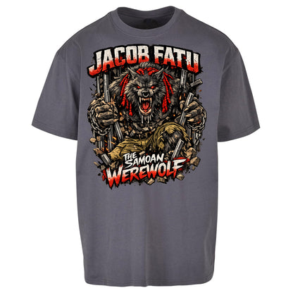Jacob Fatu The Samoan Werewolf - Oversized T Shirt