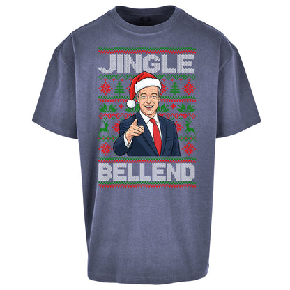 Nigel Farage Christmas Oversized T Shirt