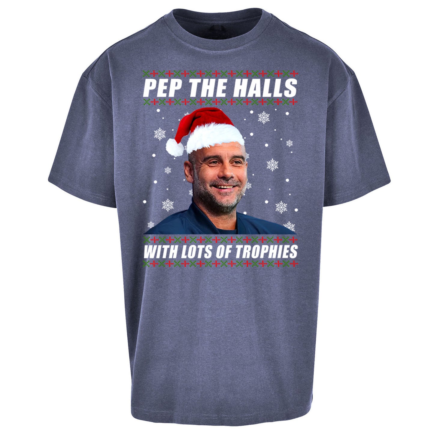 Pep Guardiola Christmas Oversized T Shirt 