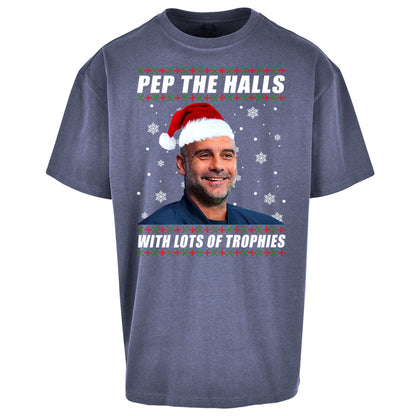 Pep Guardiola Christmas Oversized T Shirt 