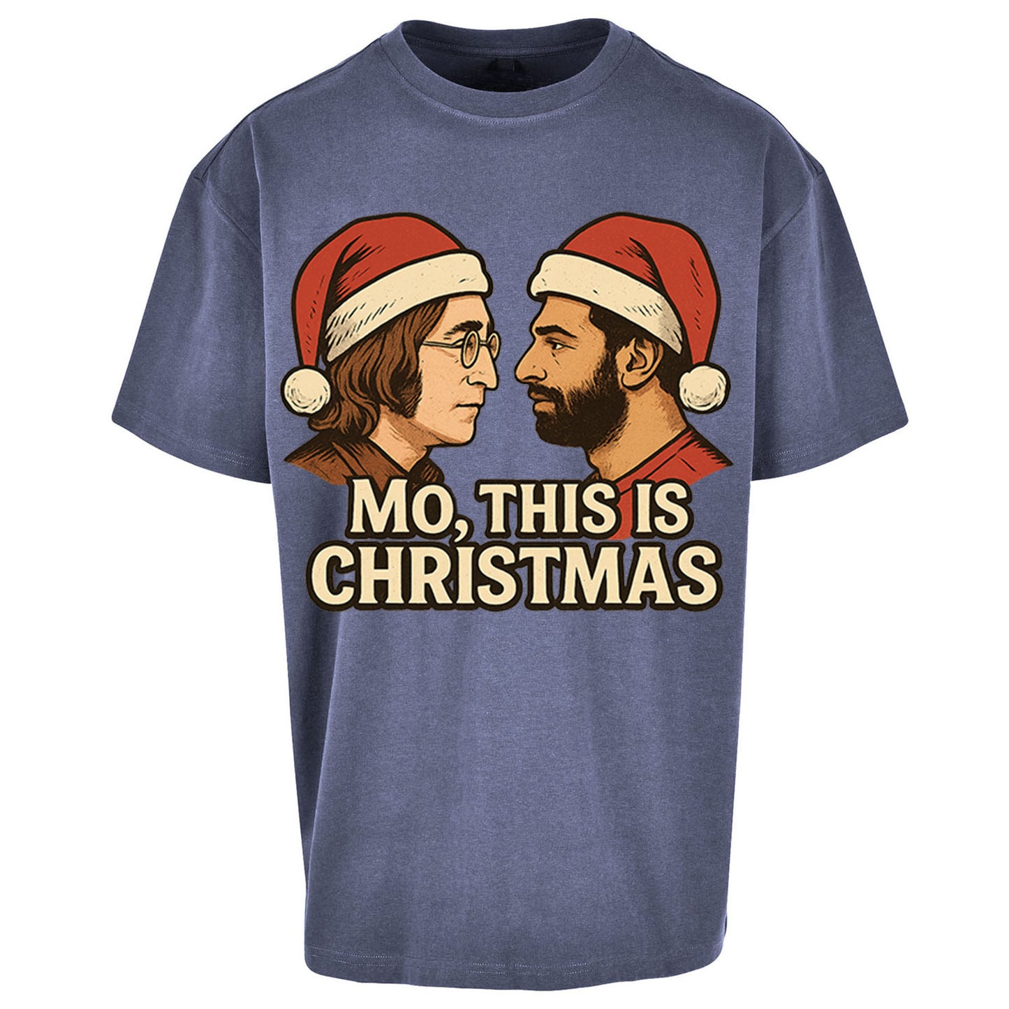 Mo Salah Christmas Oversized T Shirt