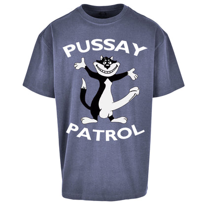 Pussay Patrol Oversized T Shirt