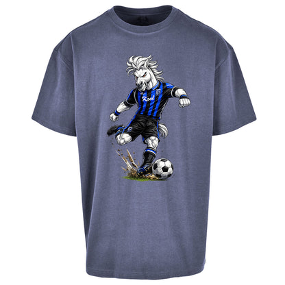 Retro Gillingham Football Oversized T Shirt