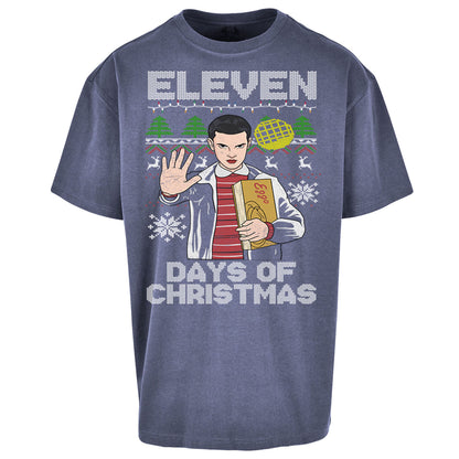 Eleven Christmas Oversized T Shirt