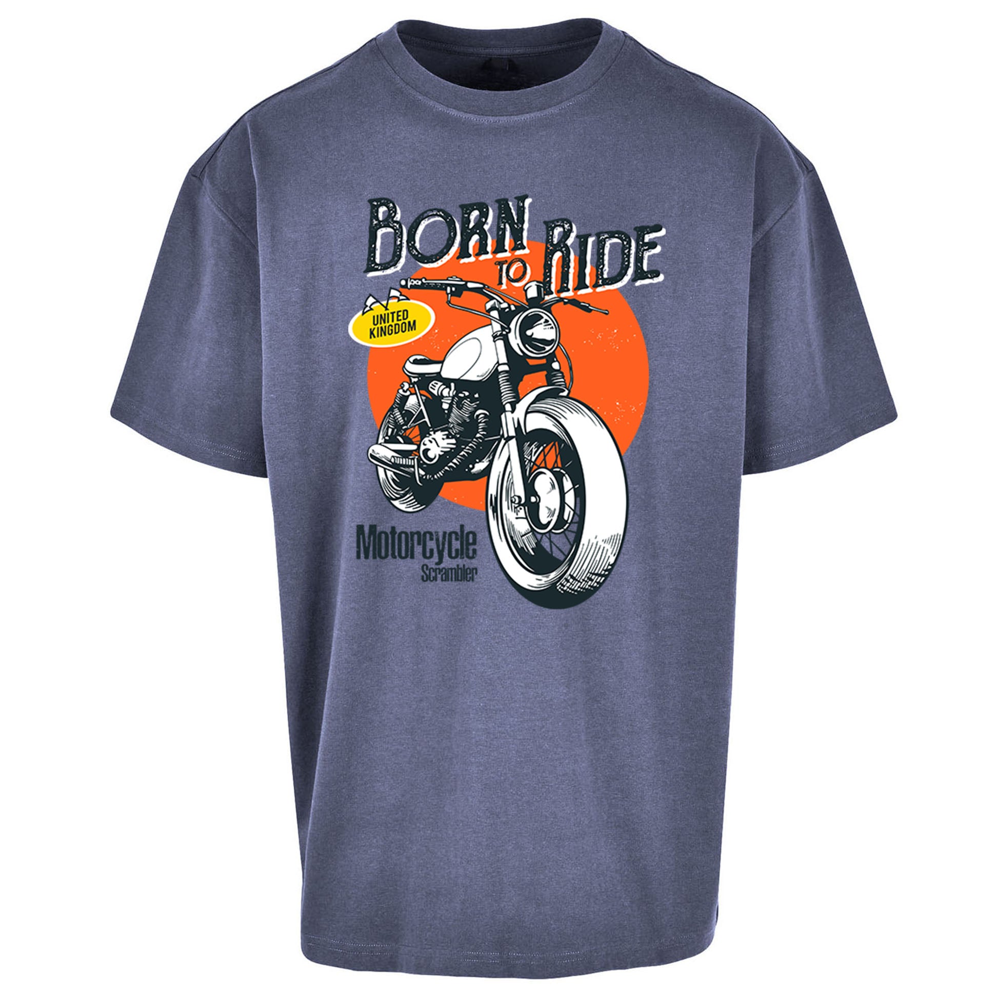 Born To Ride UK Oversized T Shirt
