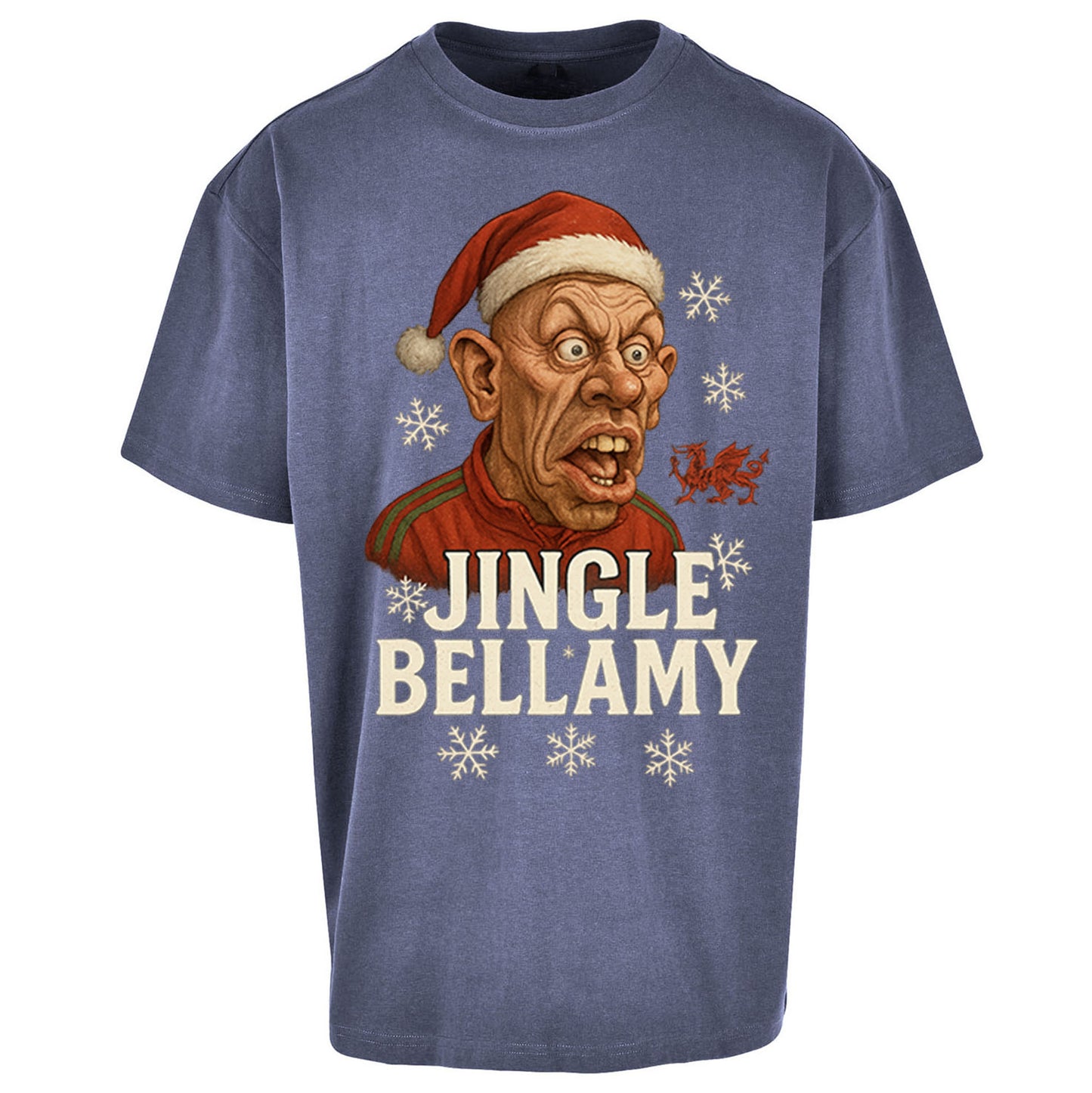 Craig Bellamy Christmas Oversized T Shirt