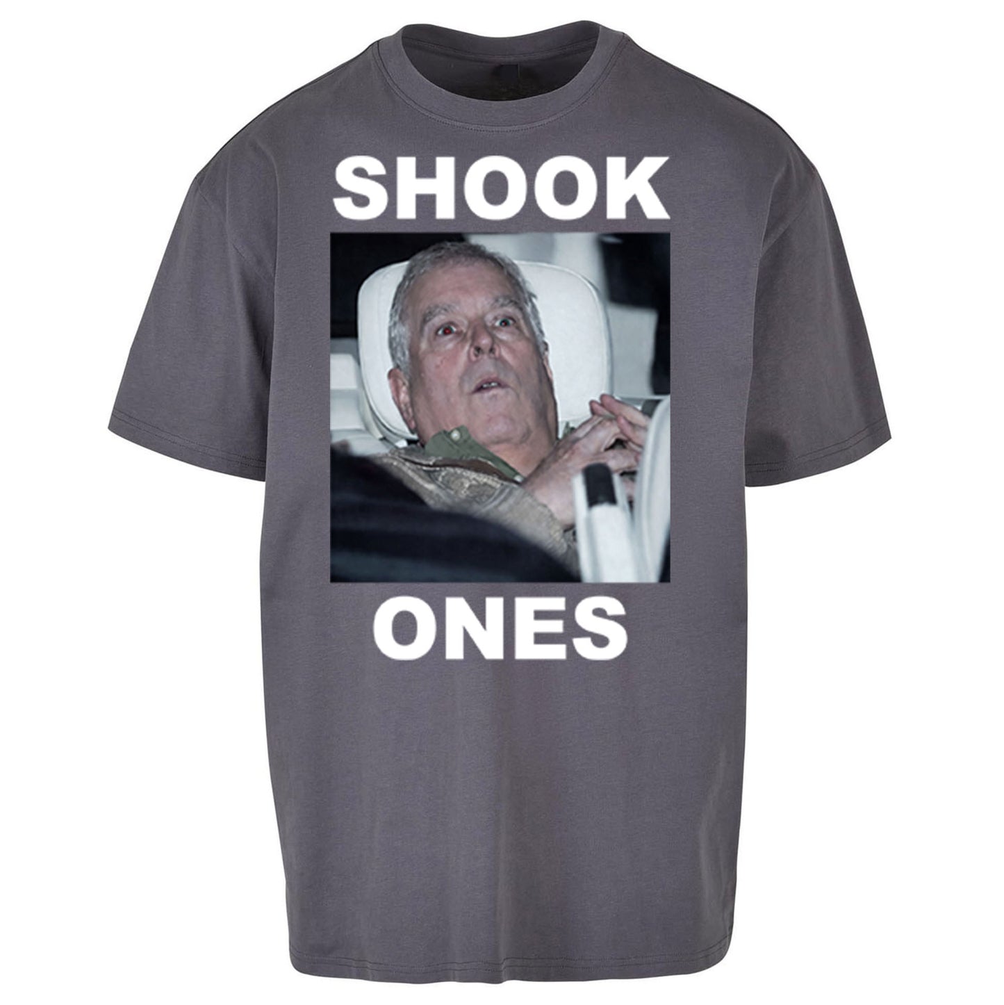 Prince Andrew Shook Ones Funny Royal Oversized T Shirt