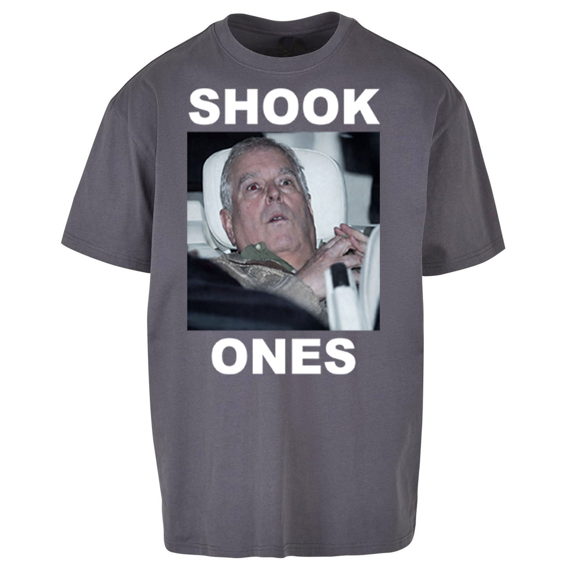 Prince Andrew Shook Ones Funny Royal Oversized T Shirt