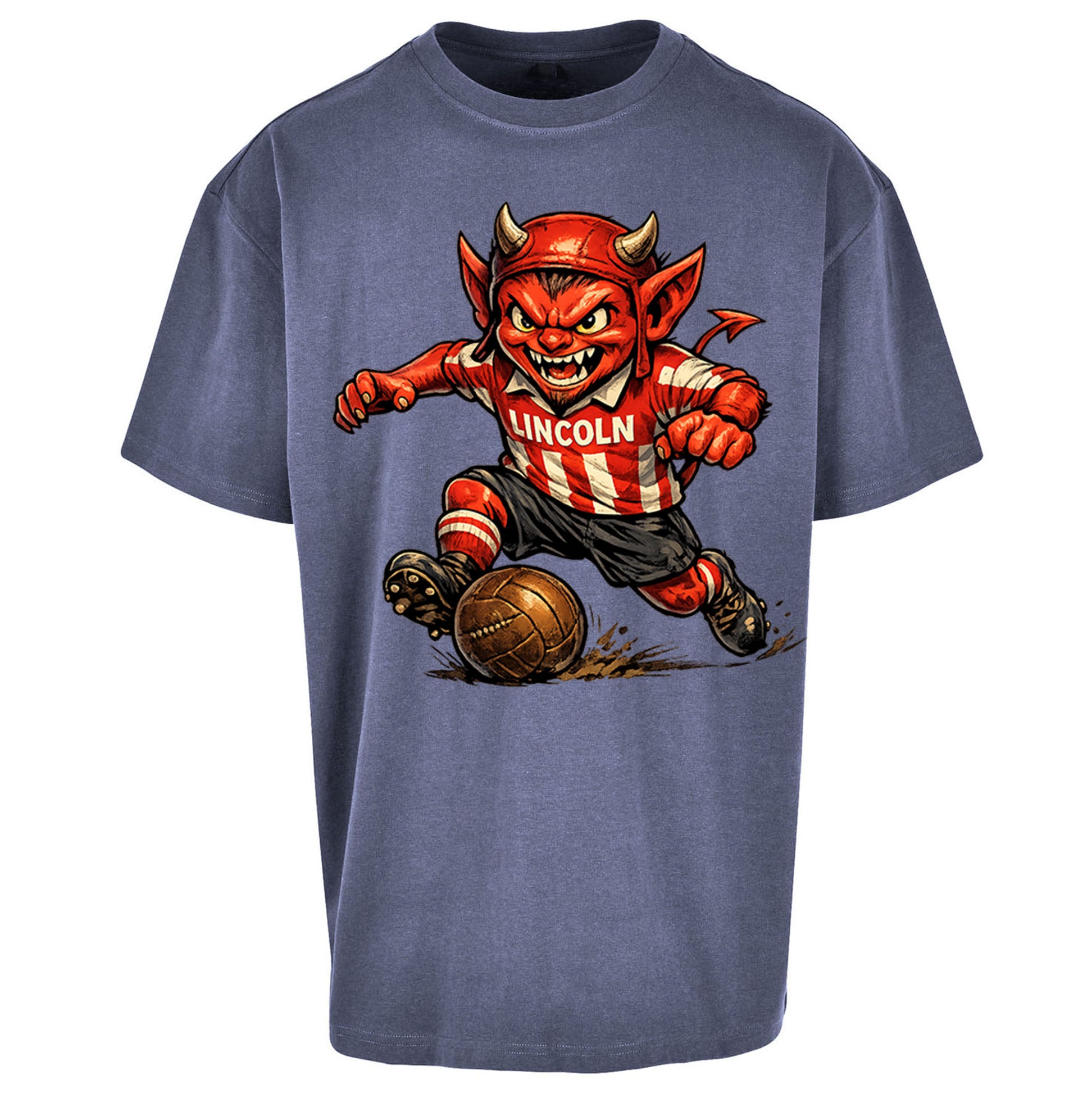 Vintage Lincoln City Oversized T Shirt