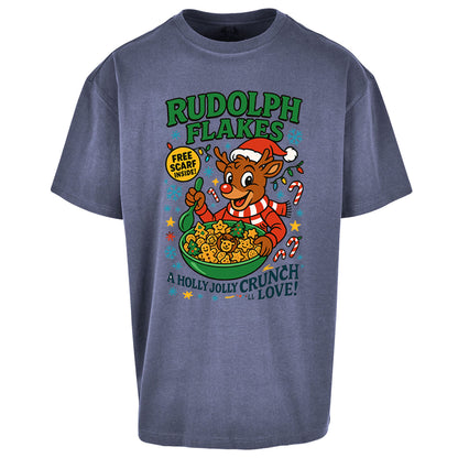 Rudolph The Red Nose Reindeer Oversized T Shirt