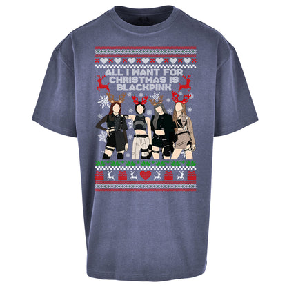 BlackPink Christmas Oversized T Shirt