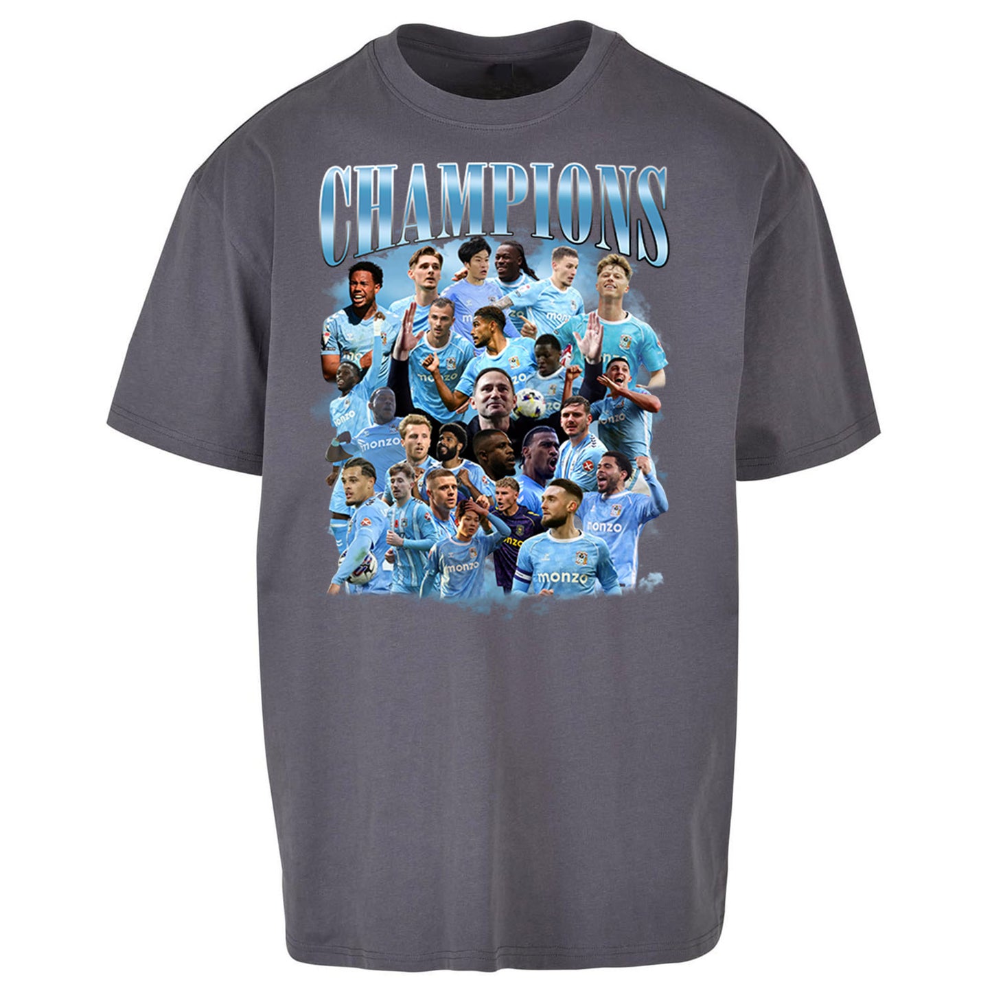 Coventry City Football Oversized T Shirt