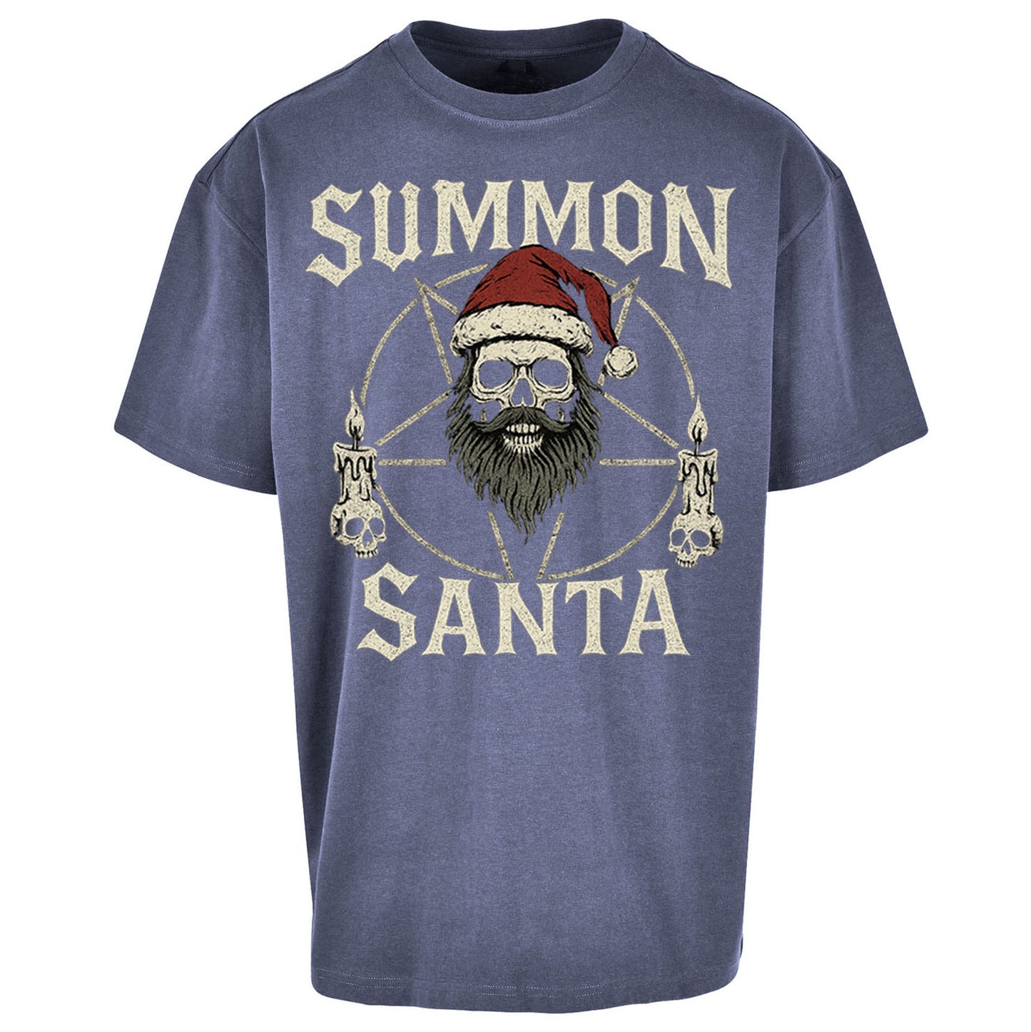 Goth Christmas Oversized T Shirt