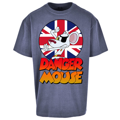 Danger Mouse Union Jack Oversized T Shirt