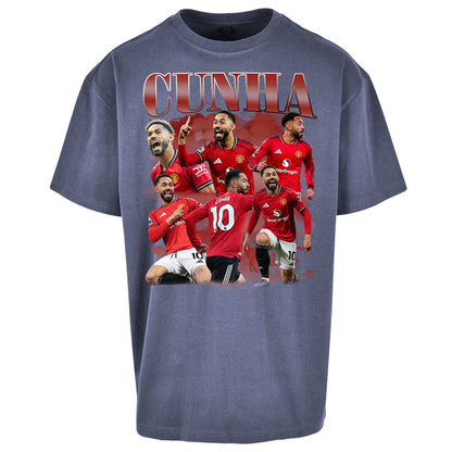 Matheus Cunha Manchester United Oversized T Shirt