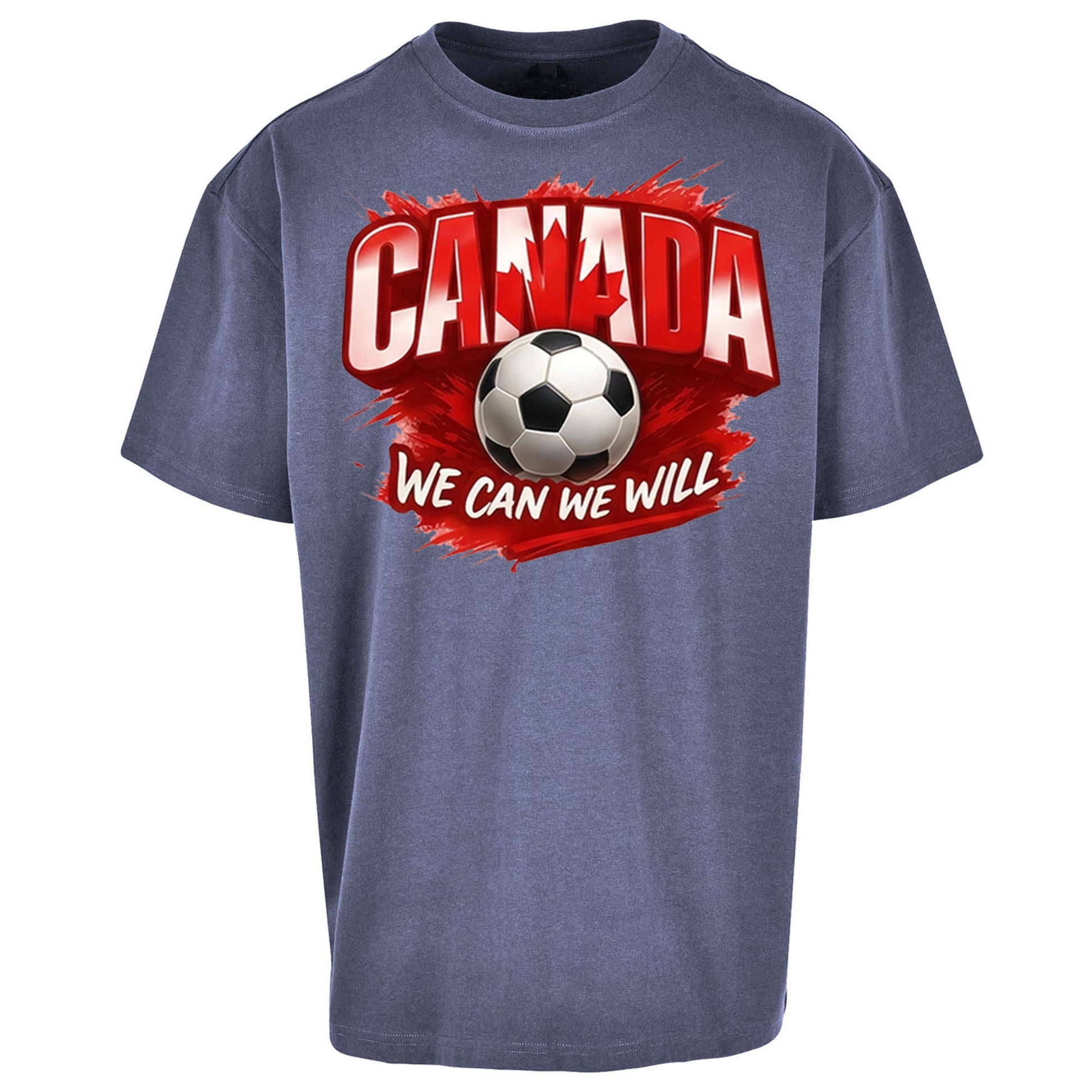 Canada Retro World Cup Oversized T Shirt