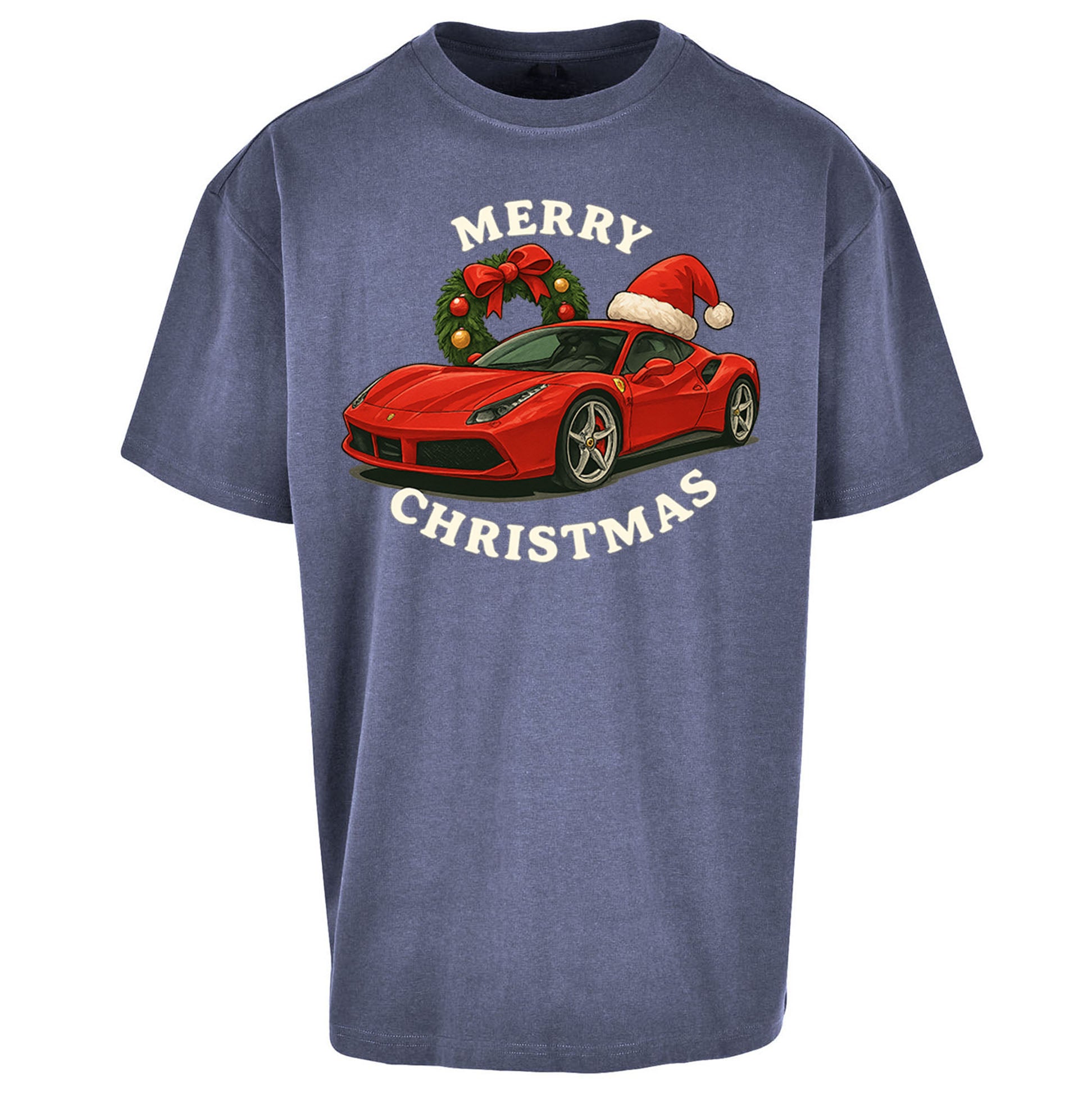 Ferrari Christmas Oversized T Shirt