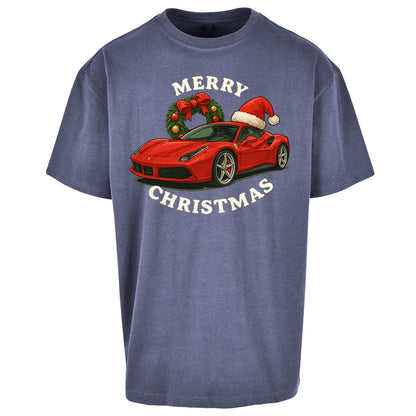 Ferrari Christmas Oversized T Shirt