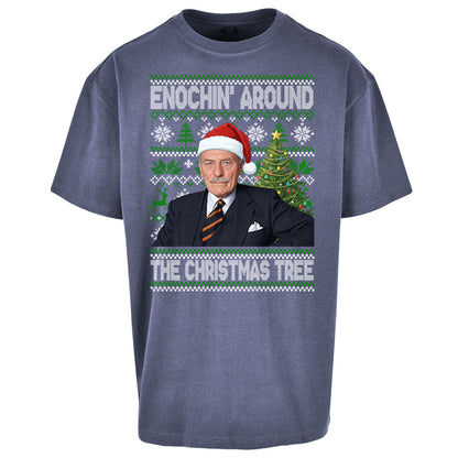 Enoch Powell Enochin Around the Christmas Tree Christmas - Oversized T Shirt