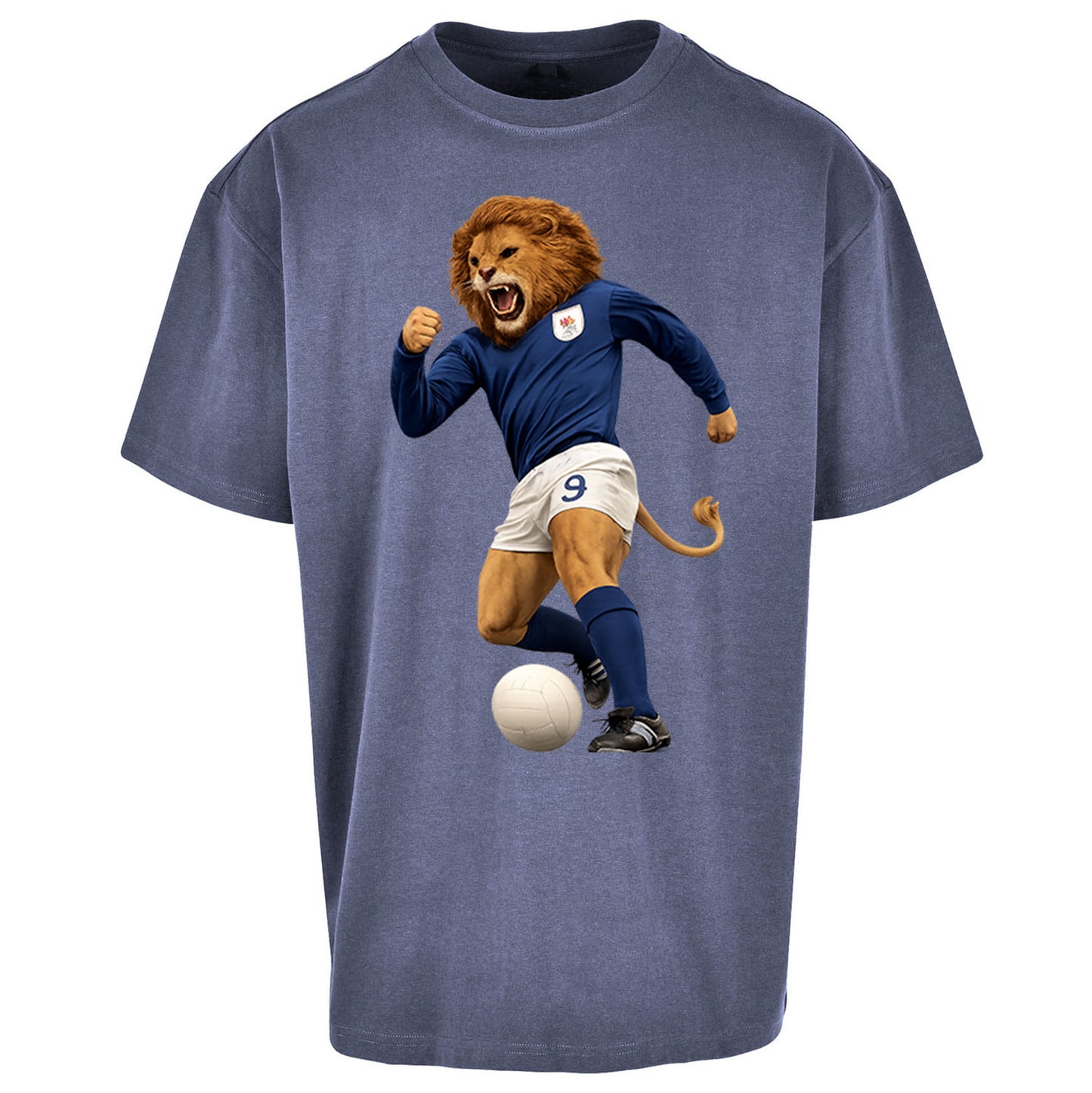 Retro Millwall FC Oversized T Shirt