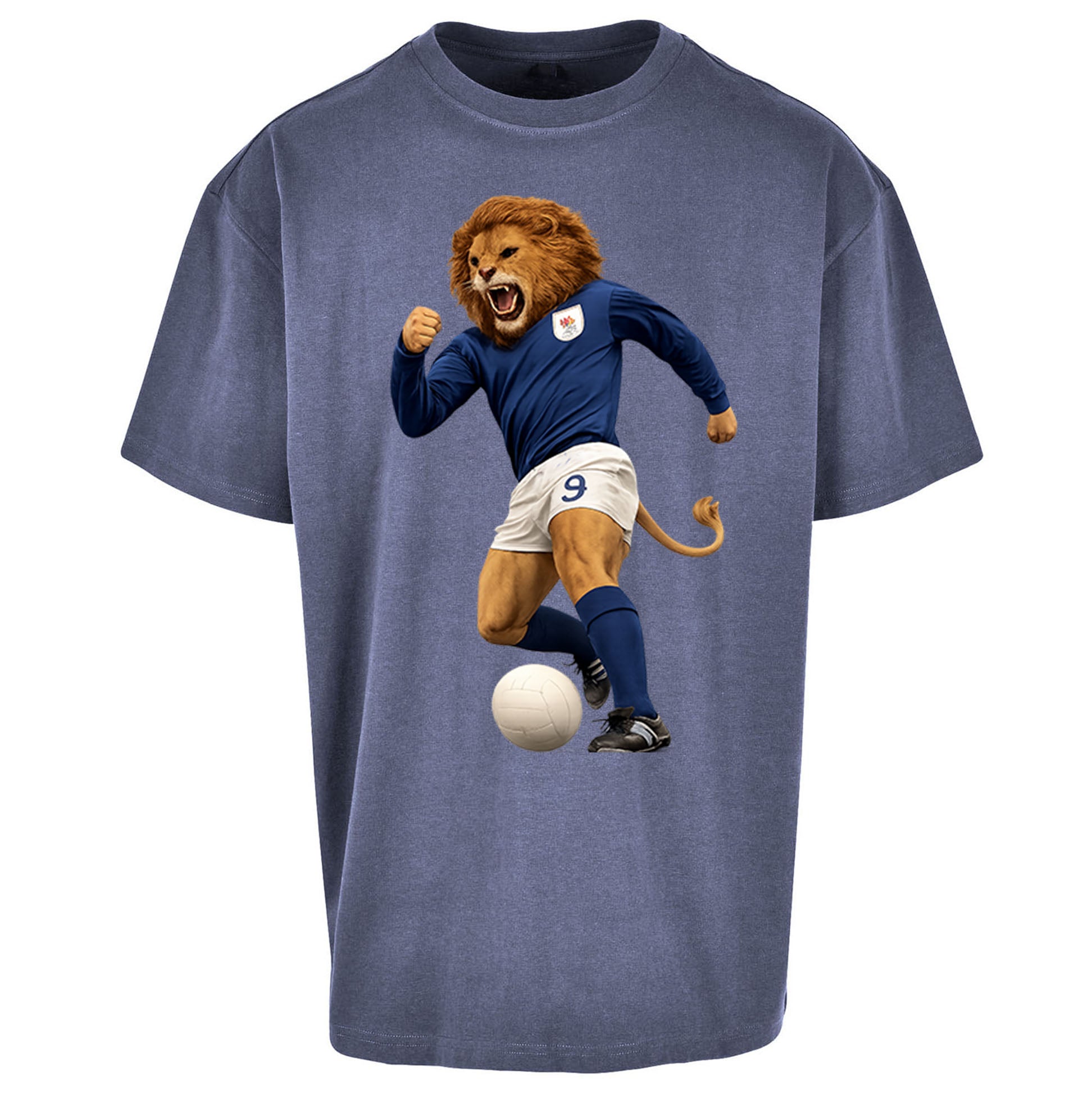 Retro Millwall FC Oversized T Shirt