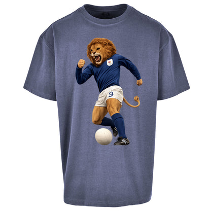 Retro Millwall FC Oversized T Shirt