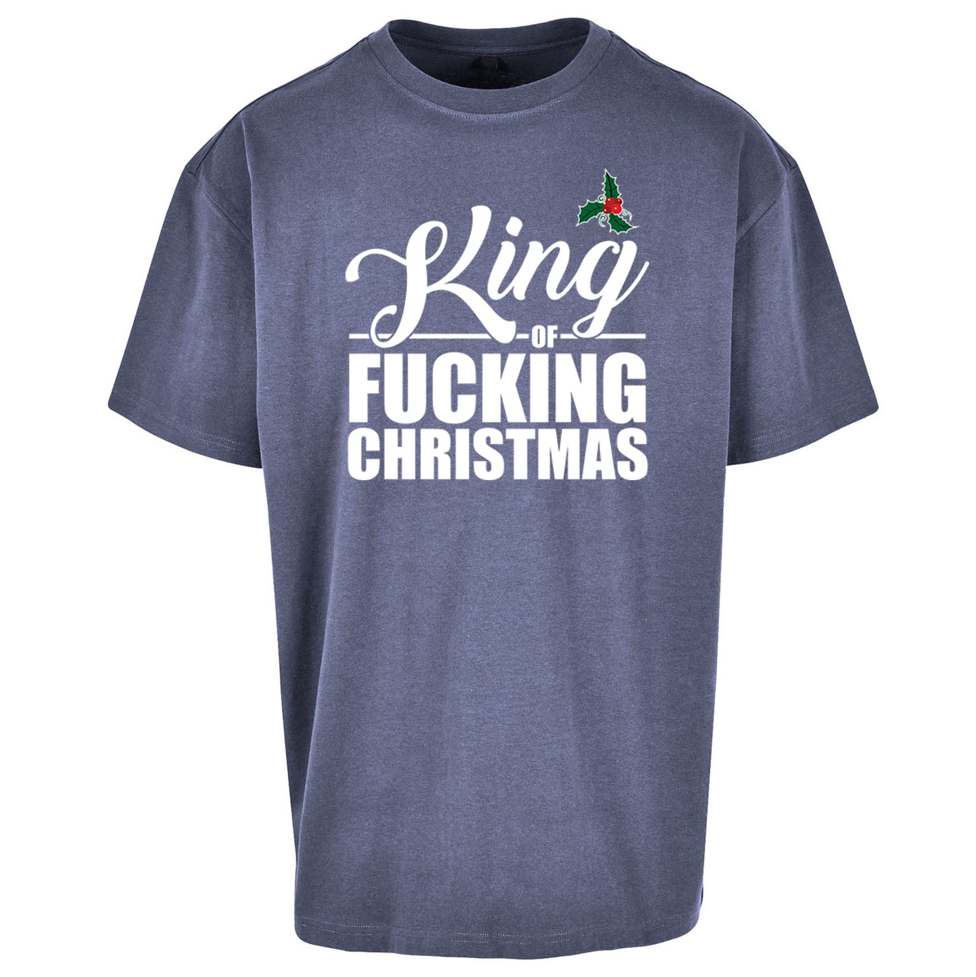 Naughty Christmas Oversized T Shirt