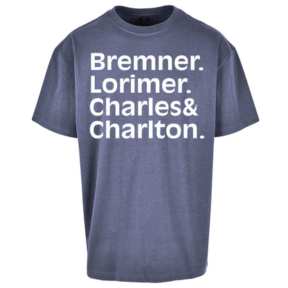 Leeds United FC Legends Oversized T Shirt
