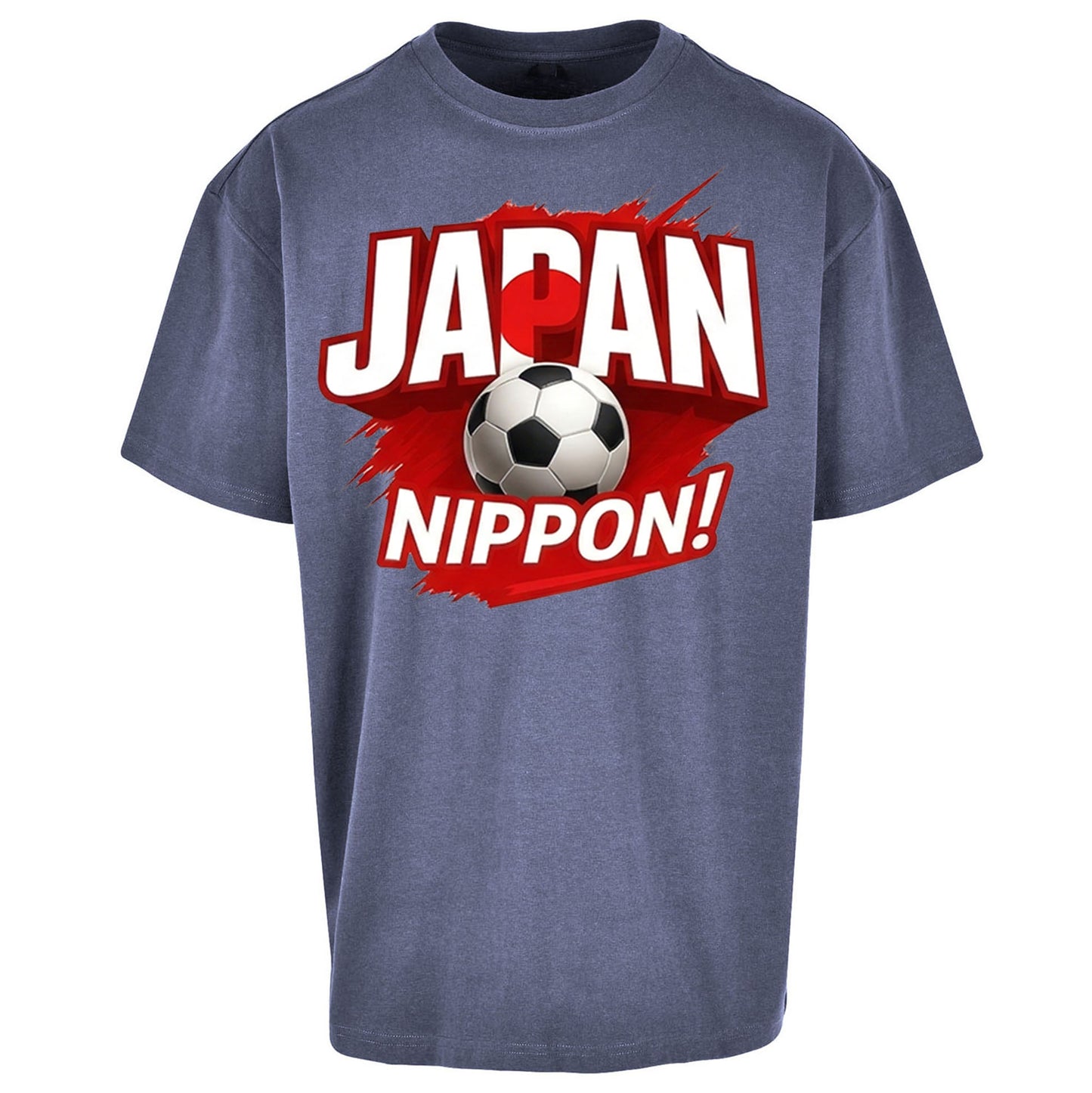 Japan Retro World Cup Oversized T Shirt