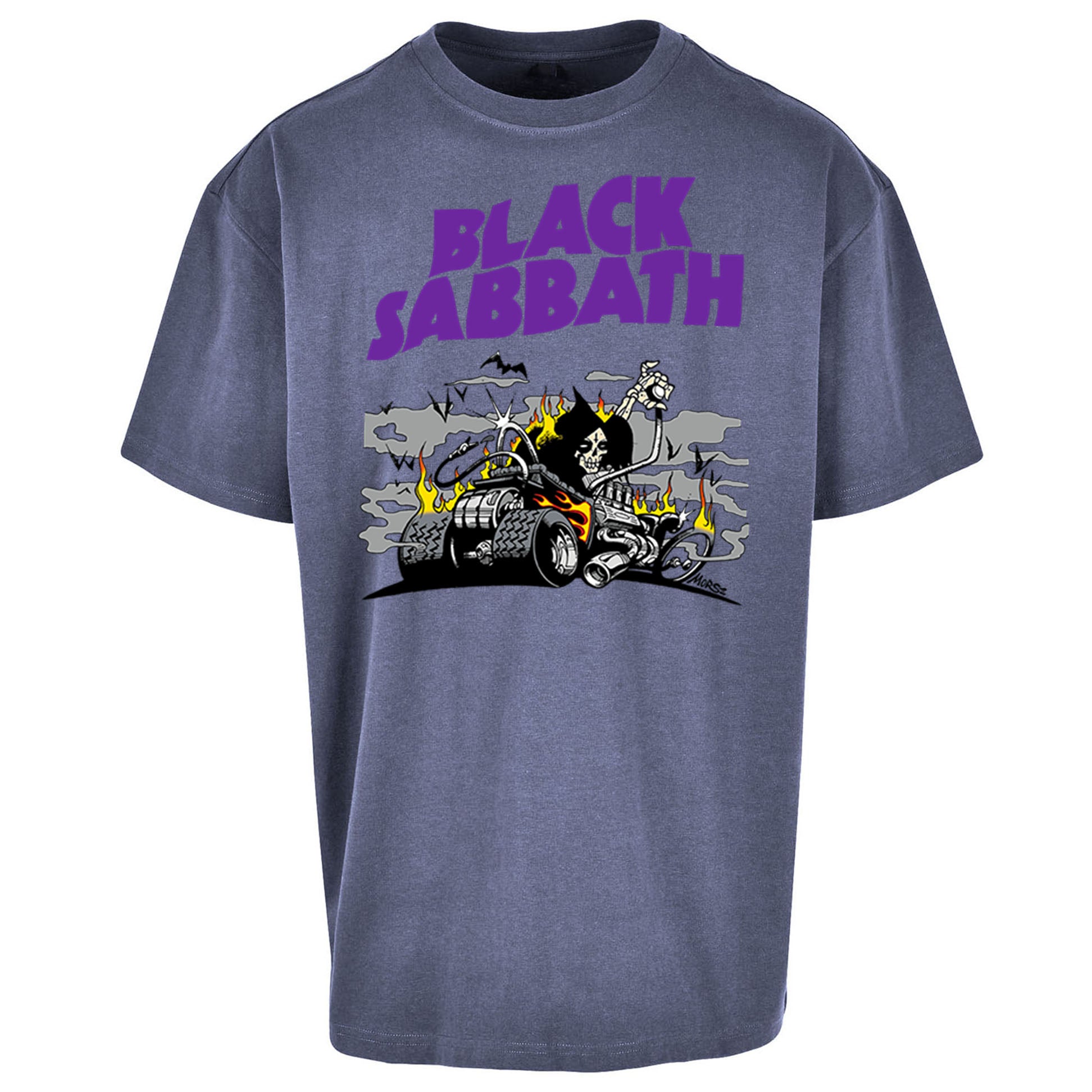 Black Sabbath Skellington Oversized T Shirt