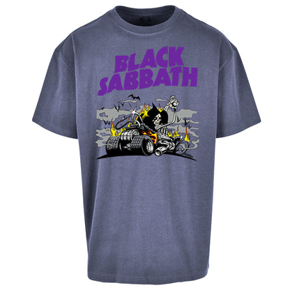 Black Sabbath Skellington Oversized T Shirt