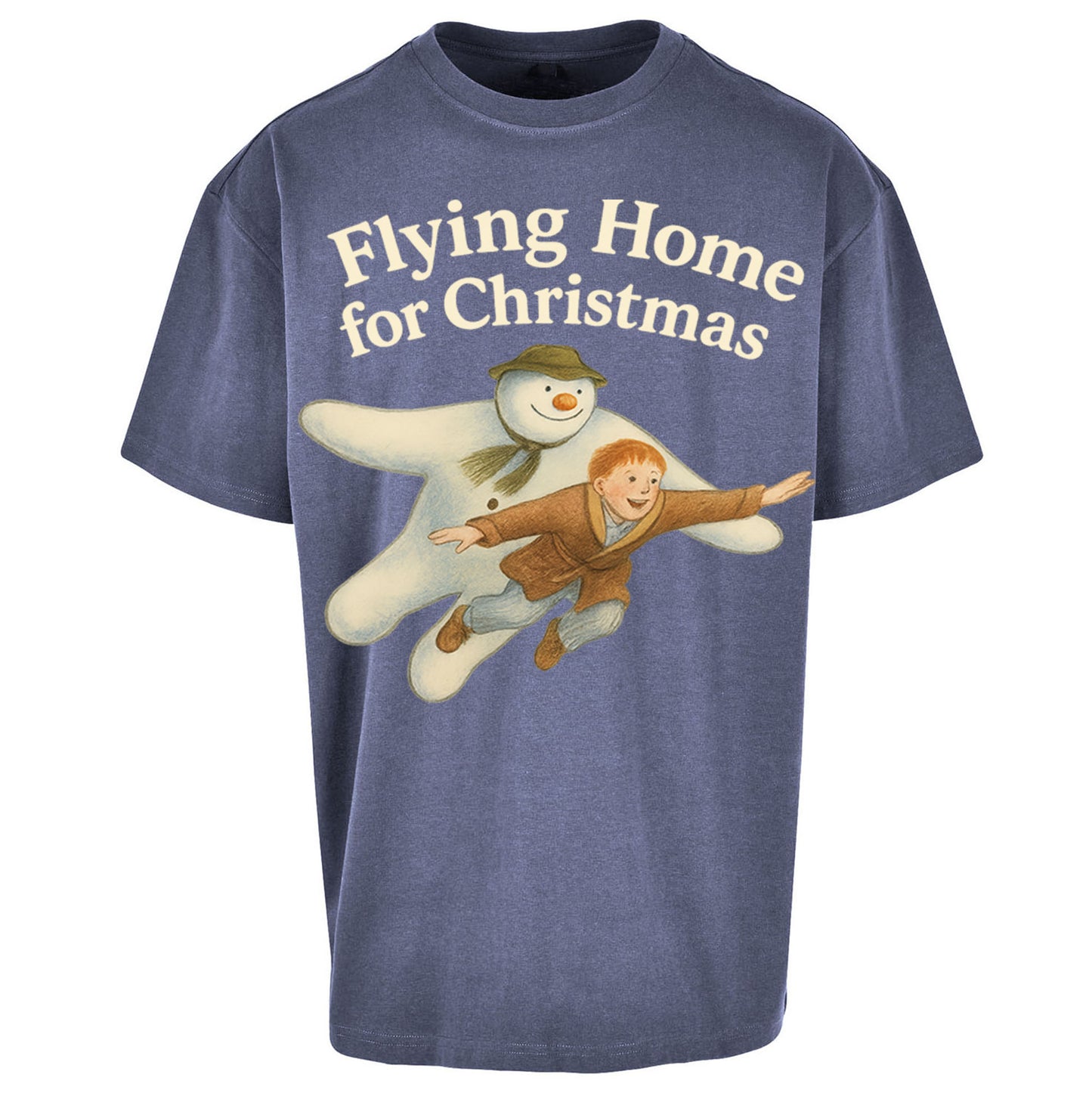 The Snowman Movie Christmas Oversized T Shirt