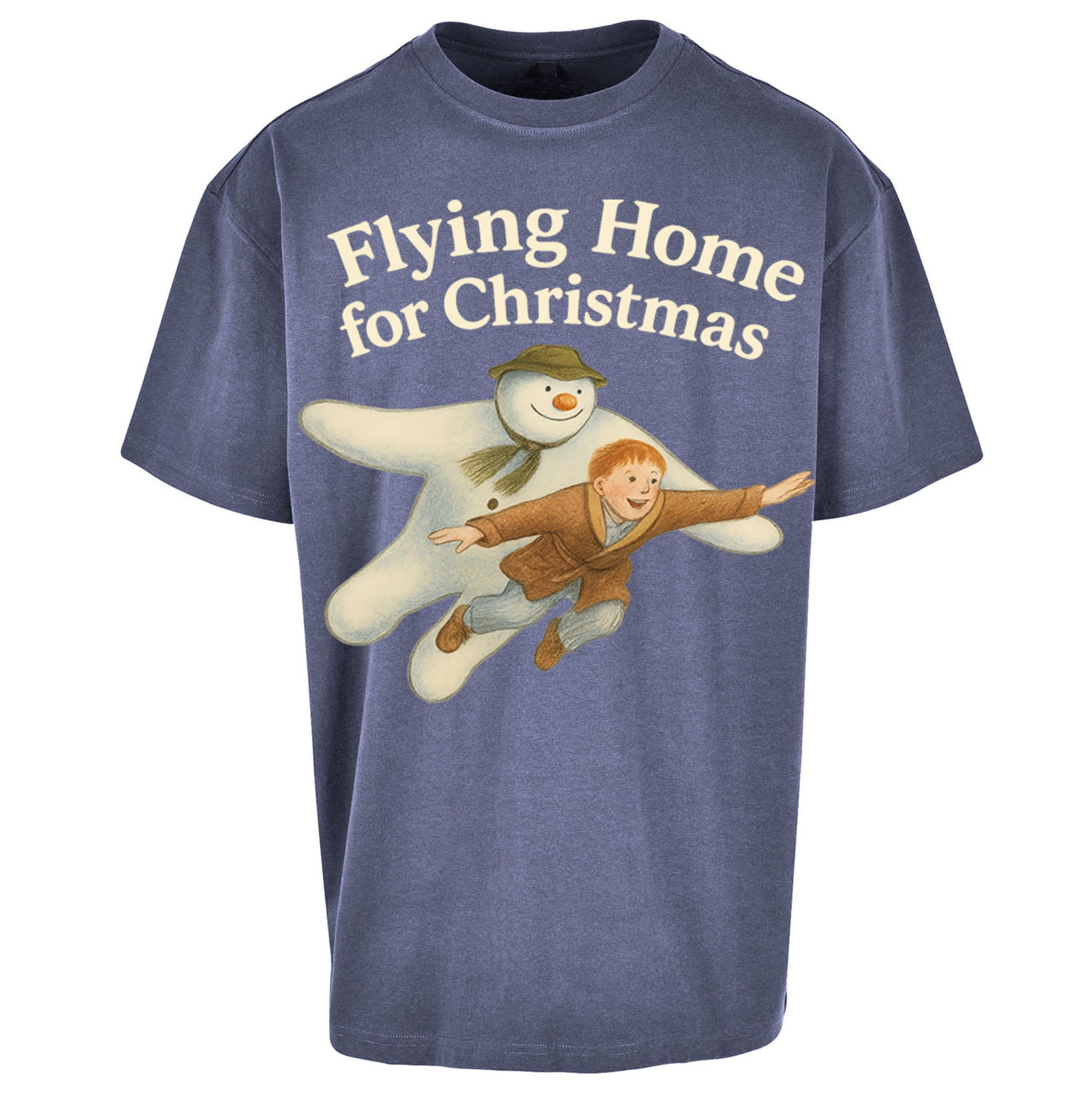The Snowman Movie Christmas Oversized T Shirt