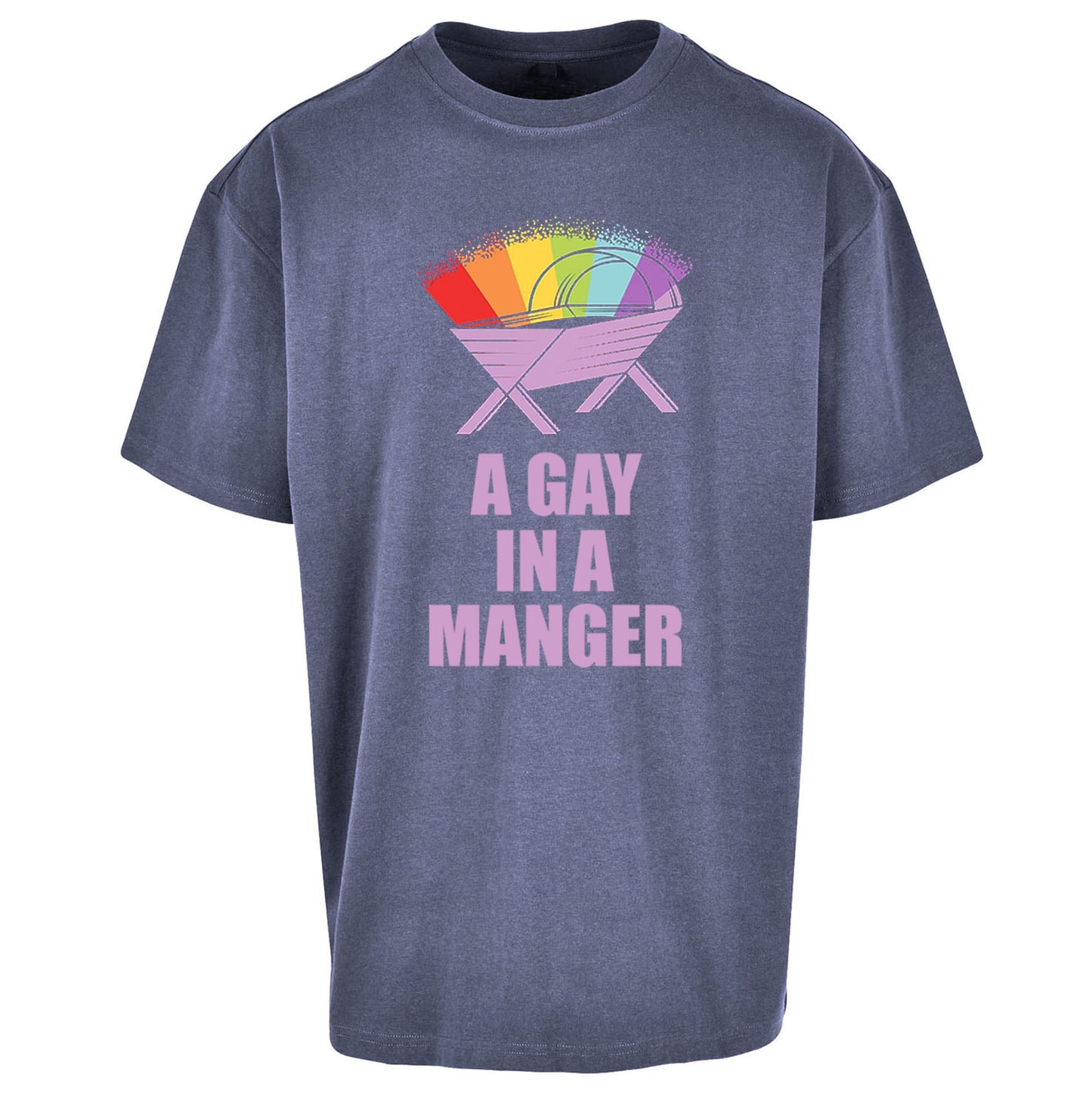 Gay Christmas Oversized T Shirt
