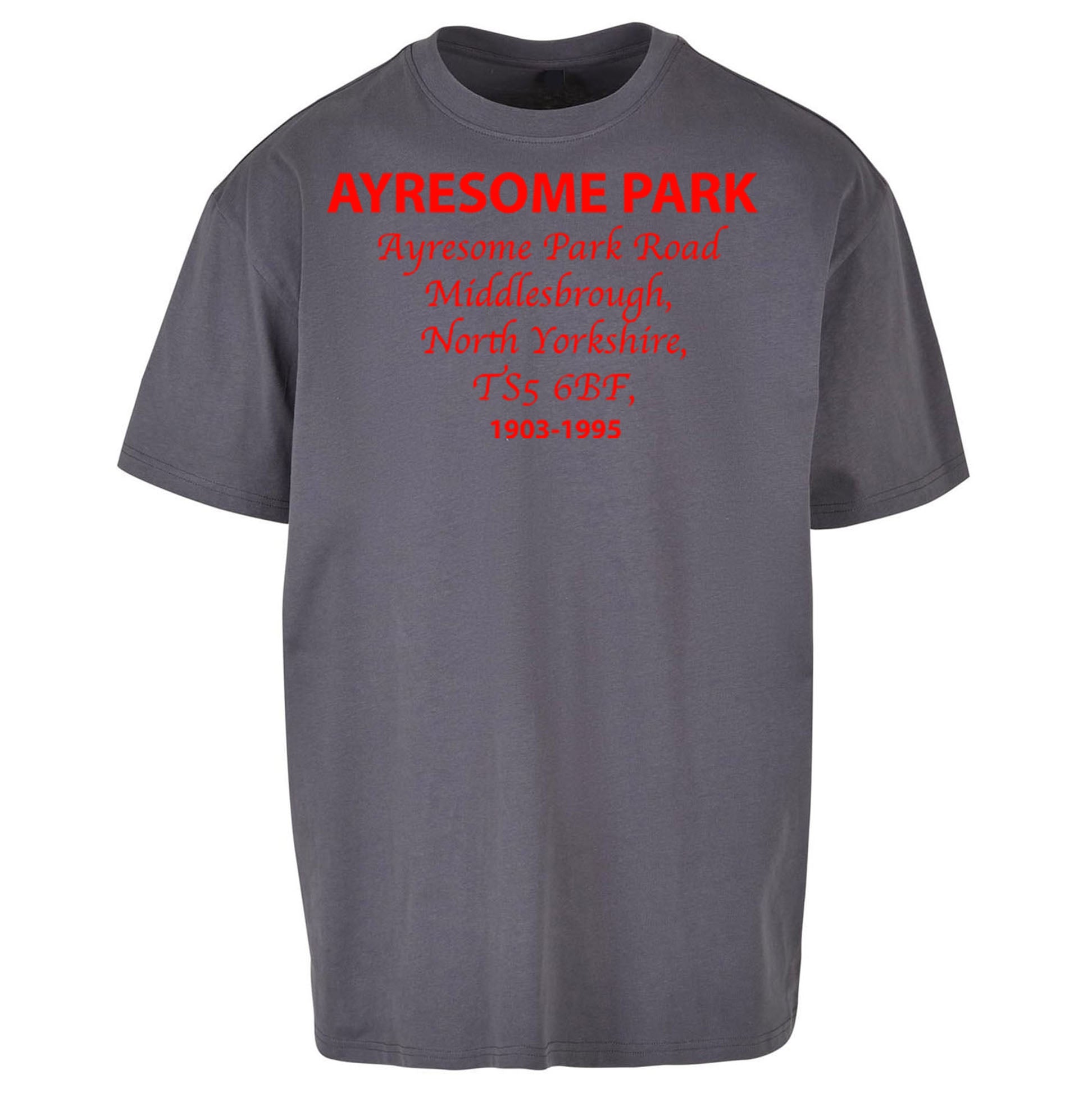 Middlesbrough Ayresome Park Oversized T Shirt