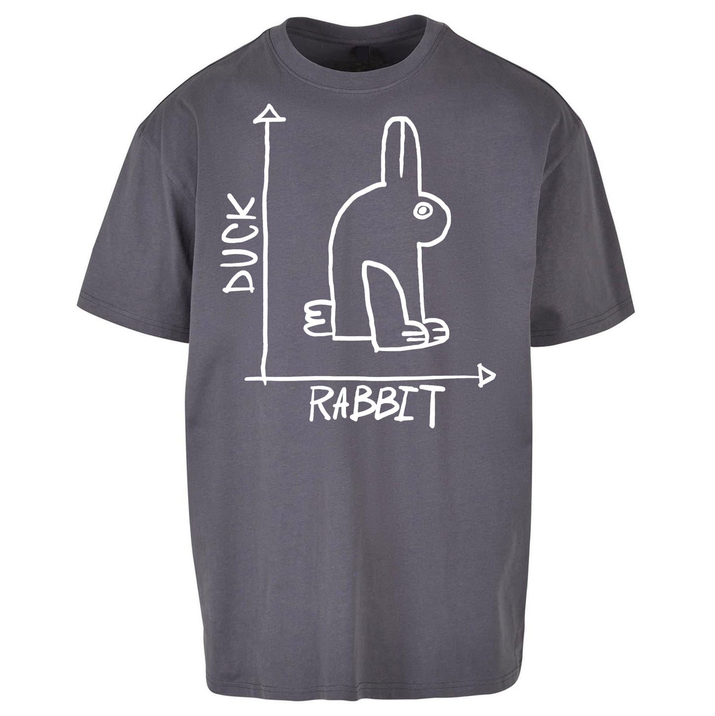 Rabbit Duck Oversized T Shirt