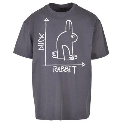 Rabbit Duck Oversized T Shirt