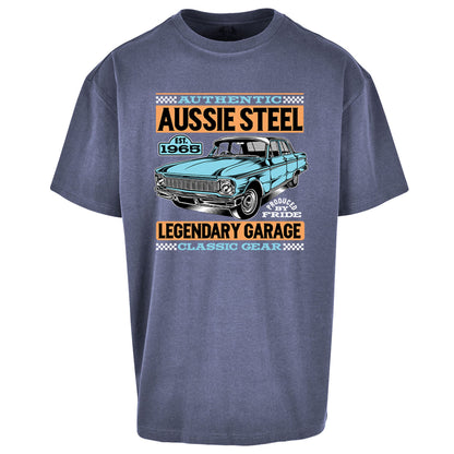 Authentic Aussie Steel Oversized T Shirt