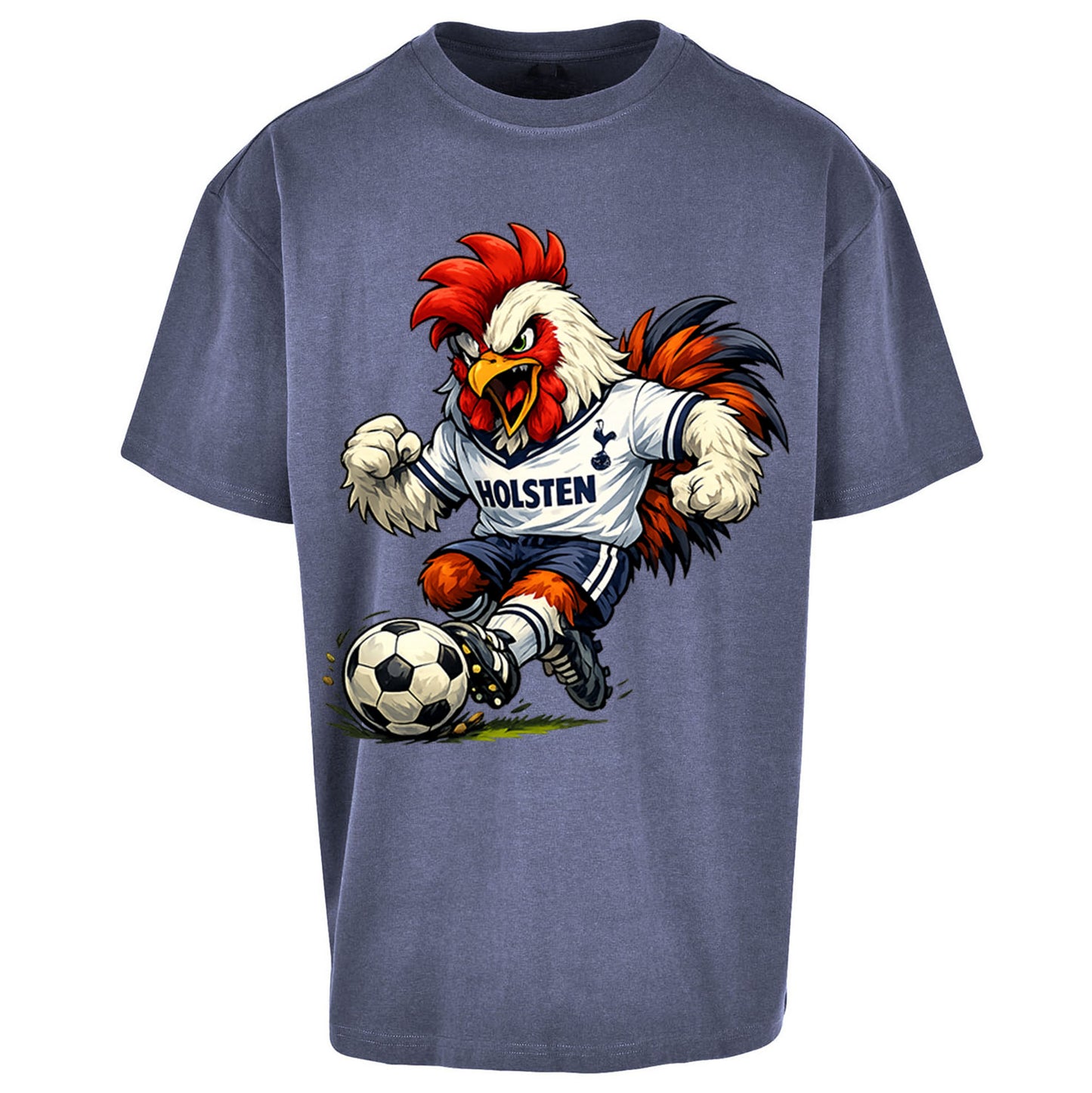Retro Tottenhm Hotspur Oversized T Shirt 