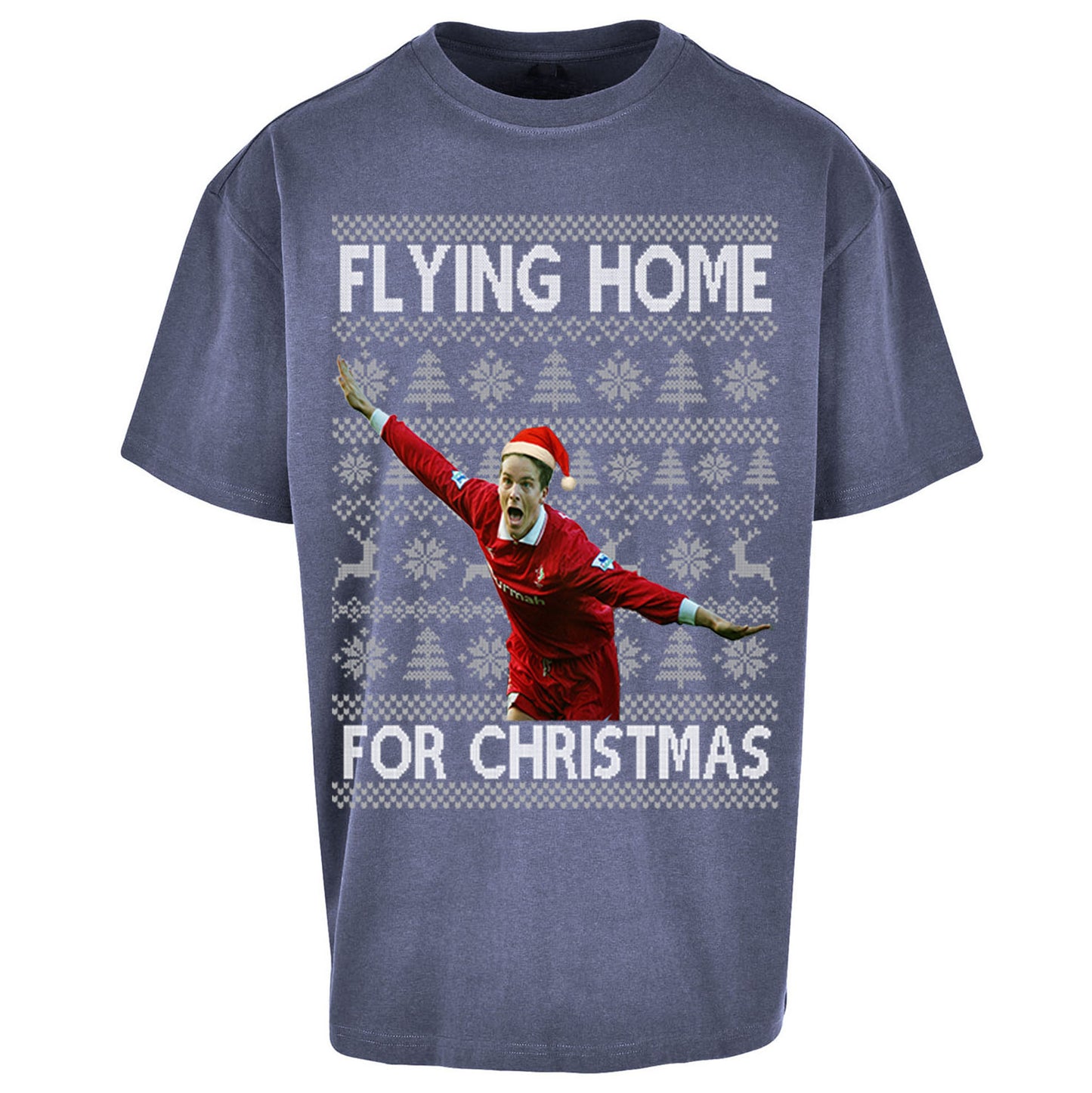 Swindon Christmas Oversized T Shirt 