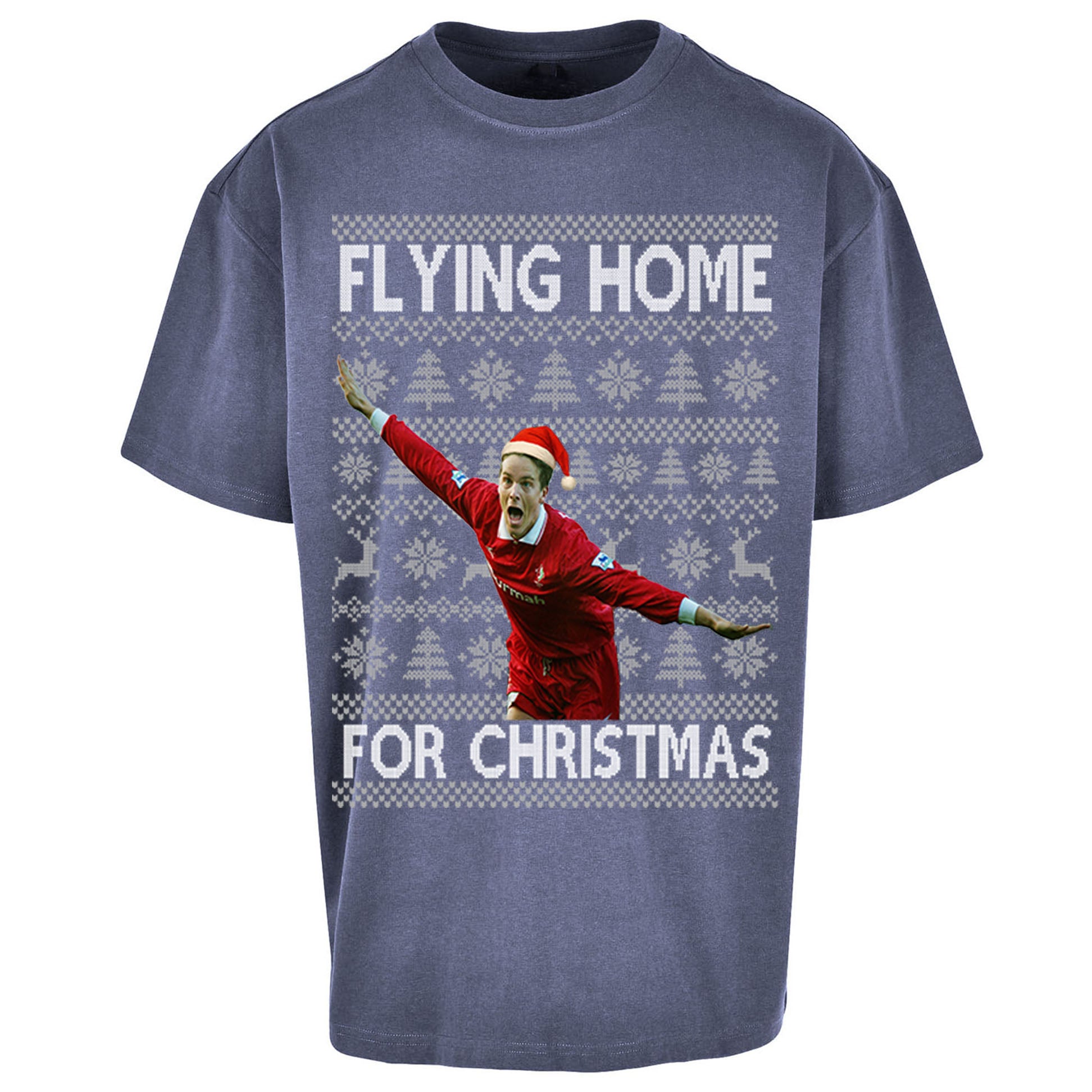 Swindon Christmas Oversized T Shirt 