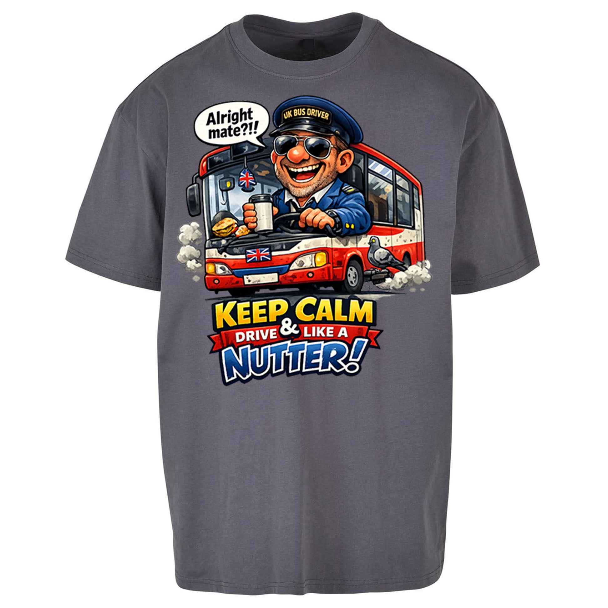  Bus Driver Job Oversized T Shirt